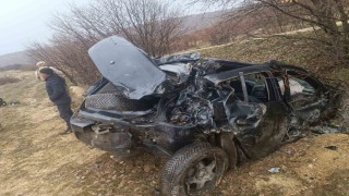Mardinde devrilen otomobilde 5 kişi yaralandı
