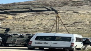 Mardinde zırhlı araç devrildi: 3 polis yaralandı