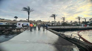 Marinada temizlik çalışmaları başladı