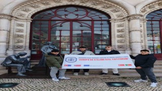 Marmarisli öğrenciler ‘Avrupada stajımı özel yapıyorum projesiyle Portekizde staj yaptı