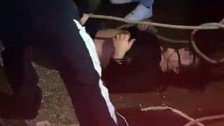 Marmariste denize atlayan kadını vatandaşlar kurtardı