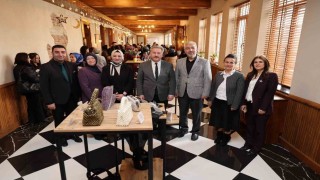 Melikgazi Belediyesinden Kadınlar Gününe özel el emeği sergi