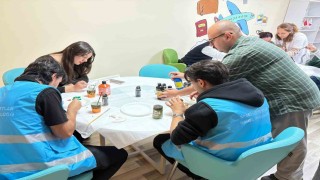 Menteşede sanat engel tanımadı
