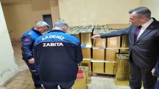Mersinde 4,5 ton sahte zeytinyağı ele geçirildi