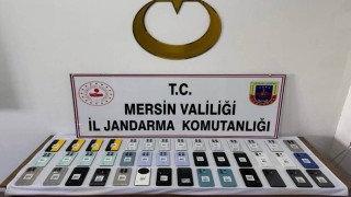 Mersinde 800 bin liralık gümrük kaçağı telefon ele geçirildi