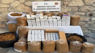 Mersinde kaçak makaron operasyonu: 1 gözaltı