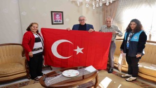 Mersinde şehit aileleri bayram öncesi unutulmadı