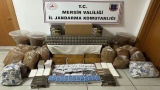 Mersinde sigara kaçakçılığı operasyonu: 2 gözaltı