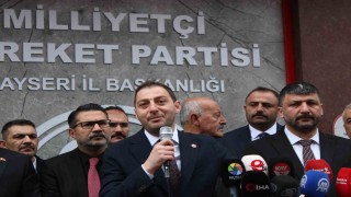 MHP Kayseride bayramlaşma