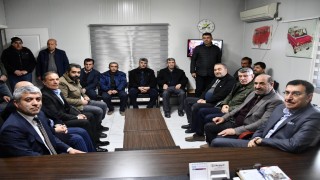 Milletvekili Tüfenkciden Minibüsçüler Odasına ziyaret
