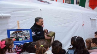 Miniklere afet bilinci aşılandı