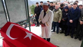 Motosiklet kazasında hayatını kaybeden astsubay, Orduda toprağa verildi
