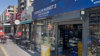 Motosikletiyle kaldırıma daldı, tekel bayisinden içki alıp kadınlara böyle sataştı