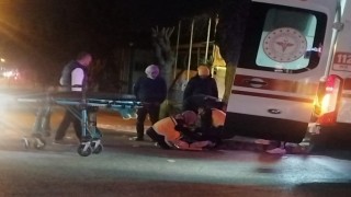 Motosikletler kafa kafaya çarpıştı: 1 yaralı