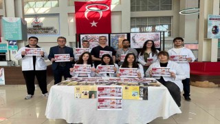 MSKÜ Tıp Fakültesi öğrencilerinden sigara dumanına karşı sosyal farkındalık projesi