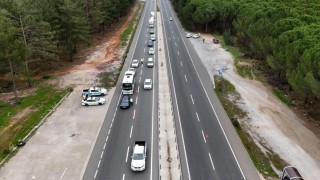 Muğlada bayram tatilinde 160 binden fazla araç giriş ve çıkışı oldu
