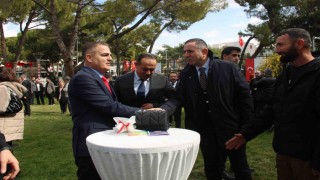 Muğlada bayramlaşma töreni yapıldı