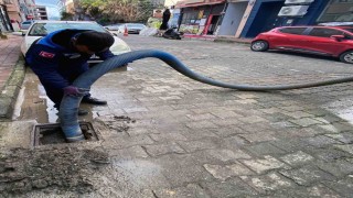 MUSKİ ekipleri yağmur mesaisinde