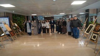 Muşta Sanatın Diliyle Değerlerimiz sergisi açıldı