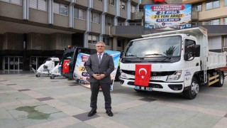Nazilli Belediyesinden 23 ayda 23 yeni araç