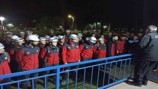 Nazillide habersiz afet tatbikatı