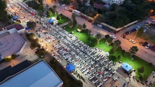 Nazillide vatandaşlar iftar sofrasında buluştu