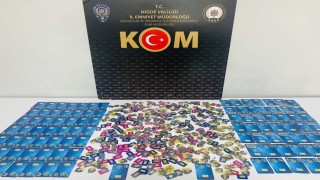 Niğdede 5.5 milyon TL değerinde sahte altın ele geçirildi