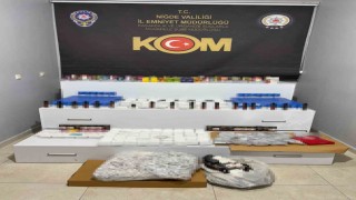 Niğdede kaçak tütün operasyonunda 2 gözaltı