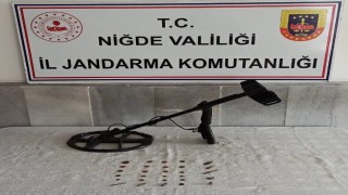 Niğdede tarihi eser kaçakçılığı operasyonu: 1 şüpheli yakalandı