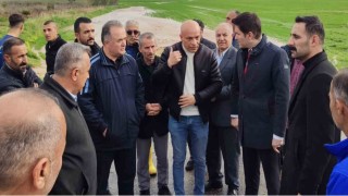 Nusaybinde selin etkili olduğu bölgelerde inceleme yapıldı