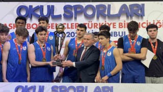 Okul Sporları Basketbol Gençler Türkiye Birinciliği finali İstanbulda oynandı