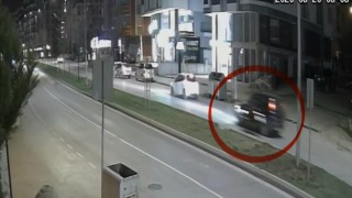 Ölümlü motosiklet kazasının güvenlik kamerası görüntüsü ortaya çıktı