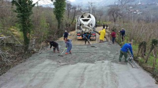 Orduda 7 yılda 2 bin 200 kilometre yol konfora kavuşturuldu