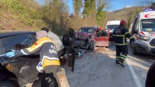 Orduda trafik kazası: 6 yaralı