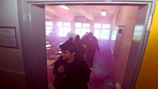 Osmangazide gerçeğini aratmayan yangın tatbikatı