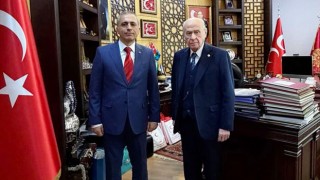 Osmaniye Belediye Başkanı Çenet, Bahçeli’yi Ziyaret Etti
