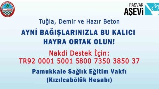 PASVAK ve Tavas Belediyesi iş birliğiyle Kızılcabölüke aşevi
