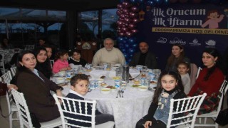 Perşembede çocuklar ‘ilk orucum, ilk iftarım programında buluştu