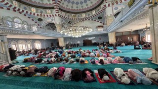 Pursaklarda minikler camileri tanıyor