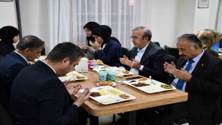 Ramazan ayının manevi ikliminde öğrencilerle buluşma