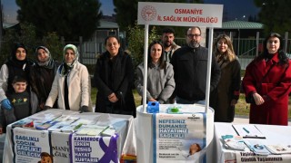 Ramazan’da Sağlık Standı İlgi Görüyor