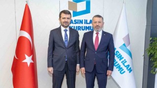 Rektör Kırışık, BİK Genel Müdürü Abdulkadir Çay ile bir araya geldi
