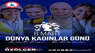Rektör Özölçerden 8 Mart Dünya Kadınlar Günü mesajı