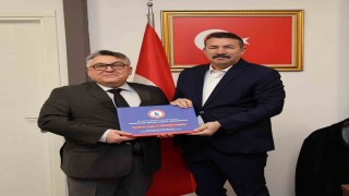 Rektör Özölçerden Devrek Belediye Başkanı Ulupınara ziyaret