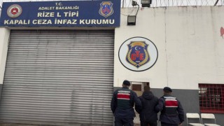 Rizede uyuşturucu hükümlüsü yakalandı