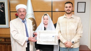 Rus gelin Kırşehirde müslüman oldu