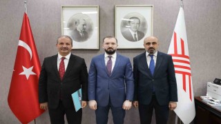 Sağlık-Sen Genel Başkanı Doğandan YÖKe ziyaret