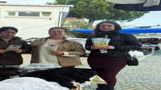 Sağlıkçılardan pazar yerinde obezite farkındalığı