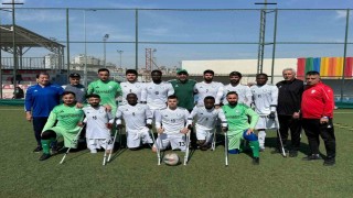 Şahinbey Ampute futbol takımı Türkiye Kupasında çeyrek finalde