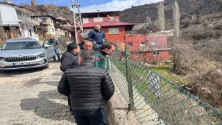 Saimbeylide dere ıslahı çalışmaları için saha incelemeleri gerçekleştirildi